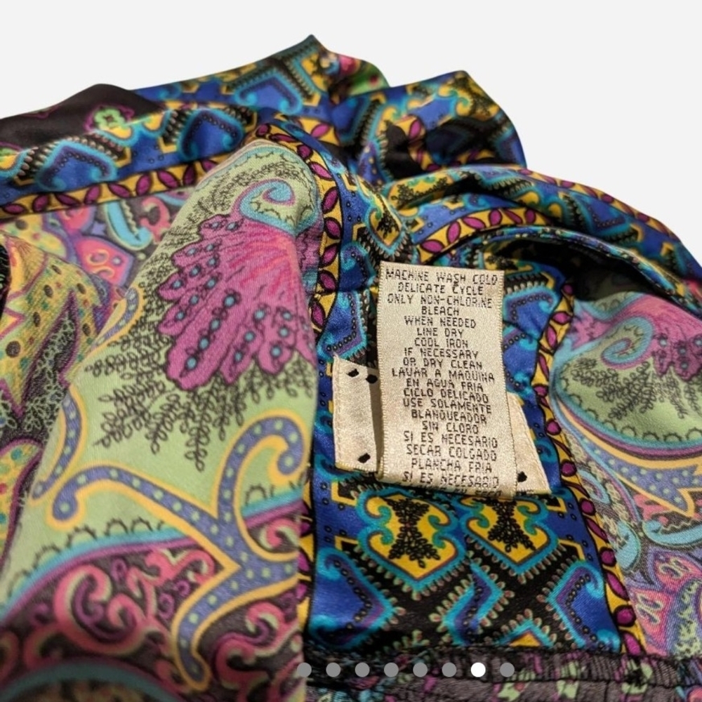 Pre-owned Vibrant Paisley Maxi Dress - Picture 7 of 8